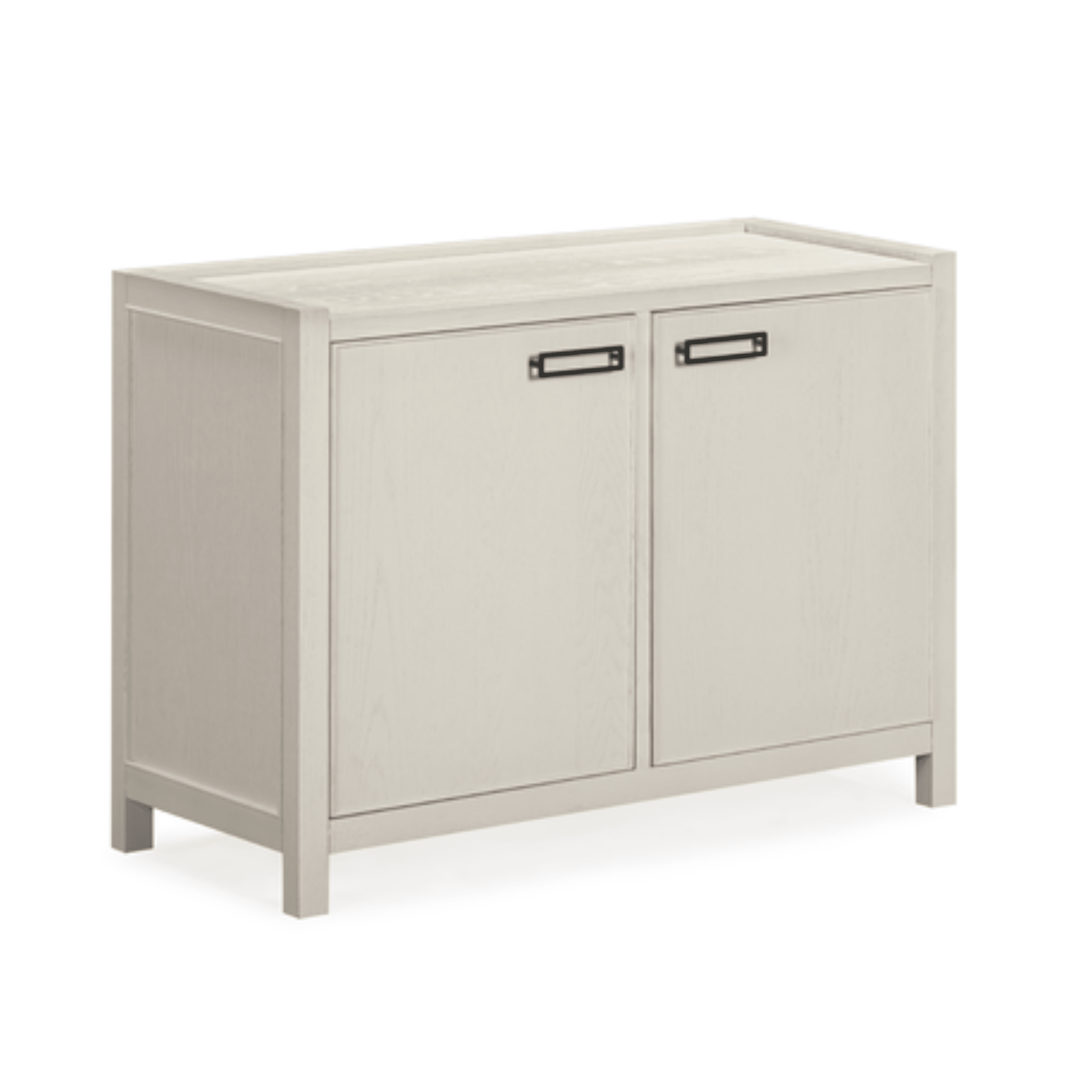 Soho Cream Oak Veneer 2 Door Sideboard