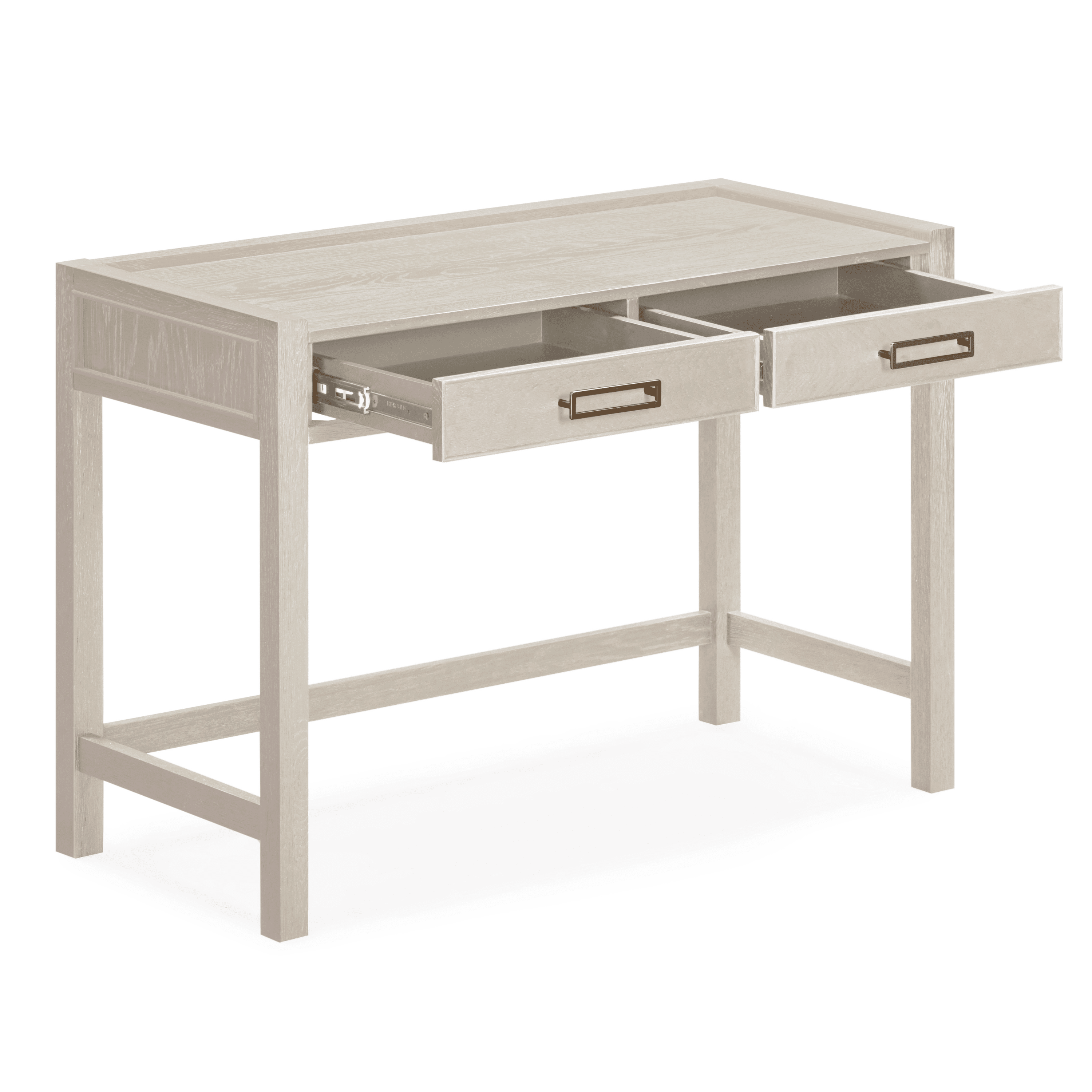 Soho Cream Oak Veneer 2 Drawer Dressing Table