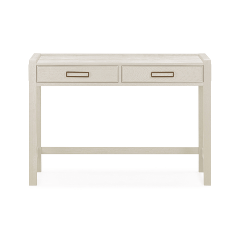 Soho Cream Oak Veneer 2 Drawer Dressing Table