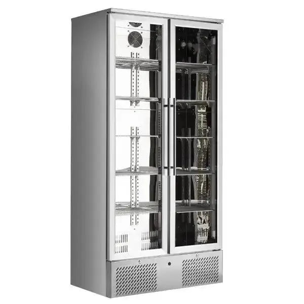 Sterling Pro Double Door Upright Bottle Cooler St-Steel