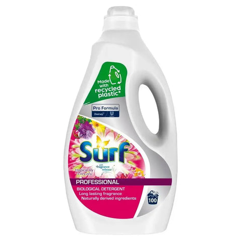 Surf Bio Liquid Detergent Tropical Lily & Ylang Ylang 71 Washes 5L