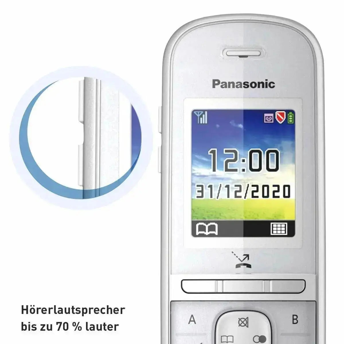 Telephone Panasonic Corp. KX-TGH720GG Wireless (Refurbished B)