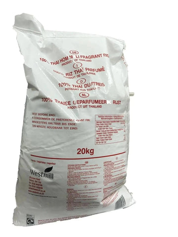Thai Hom Mah Fragrant AAA Rice, 20 kg