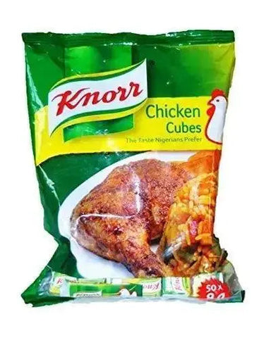 The Knorr Chicken Cubes (50 Cubes) 400g - Honesty Sales
