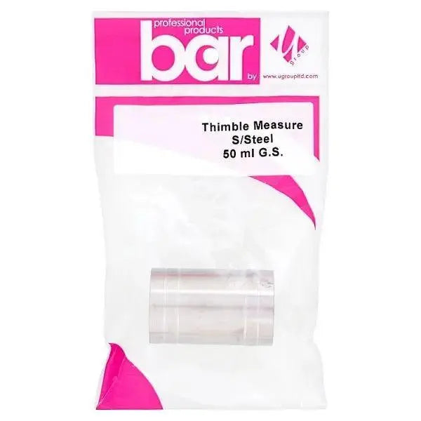 Thimble Measure S/Steel 50ml G.S