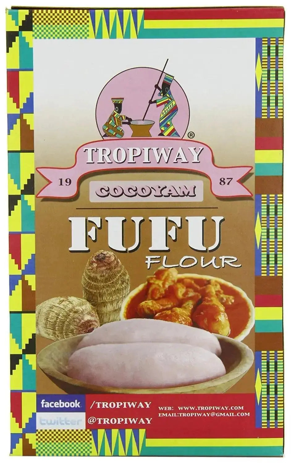 Tropiway Cocoyam Fufu Flour 680g