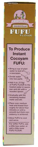 Tropiway Cocoyam Fufu Flour 680g