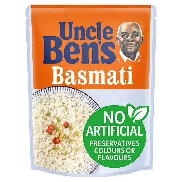 Uncle Bens Basmati Microwave Rice 250g (Case of 6)