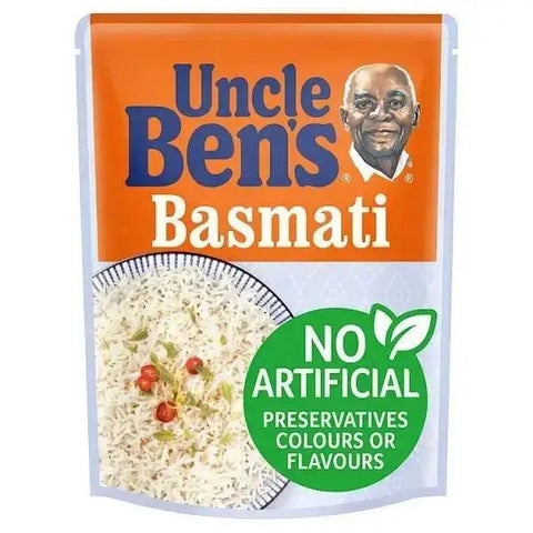 Uncle Bens Basmati Microwave Rice 250g (Case of 6)