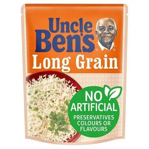 Uncle Bens Long Grain Microwave Rice 250g (Case of 6)
