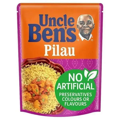 Uncle Bens Pilau Microwave Rice 250g (Case of 6)