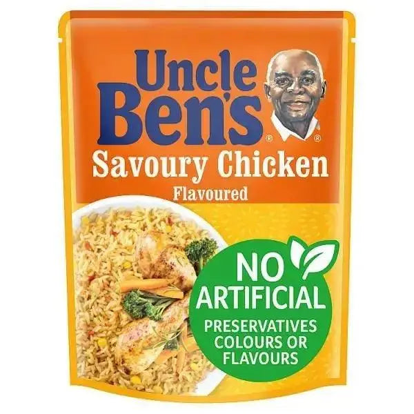 Uncle Bens Savoury Chicken Microwave Rice 250g (Case of 6)