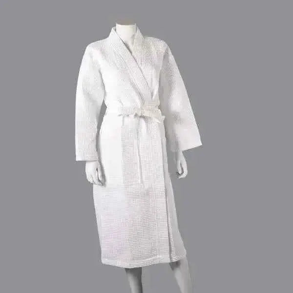 Unisex Lightweight Textured Waffle Robe