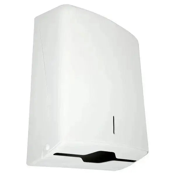 Universal Hand Towel Dispenser White ABS