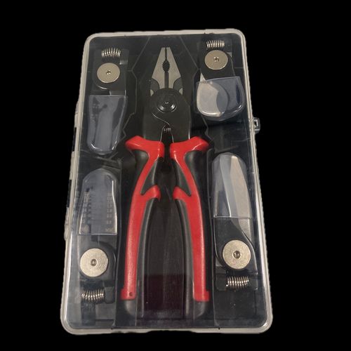 Versatile Plier with 5 Interchangeable Heads