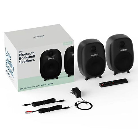 MAJORITY D80 BOOKSHELF SPEAKER 80W