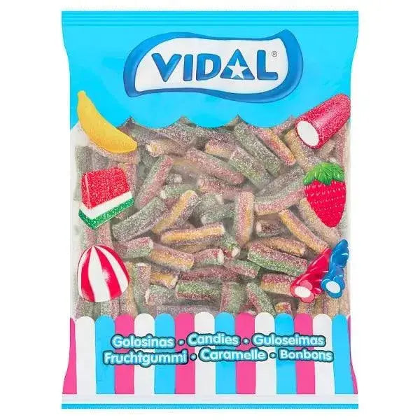Vidal Sour Rainbow Mini Pencils Candies