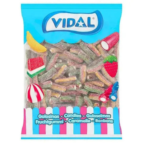 Vidal Sour Rainbow Mini Pencils Candies