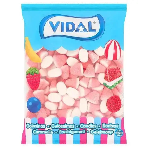 Vidal Strawberry & Cream Drops Candies