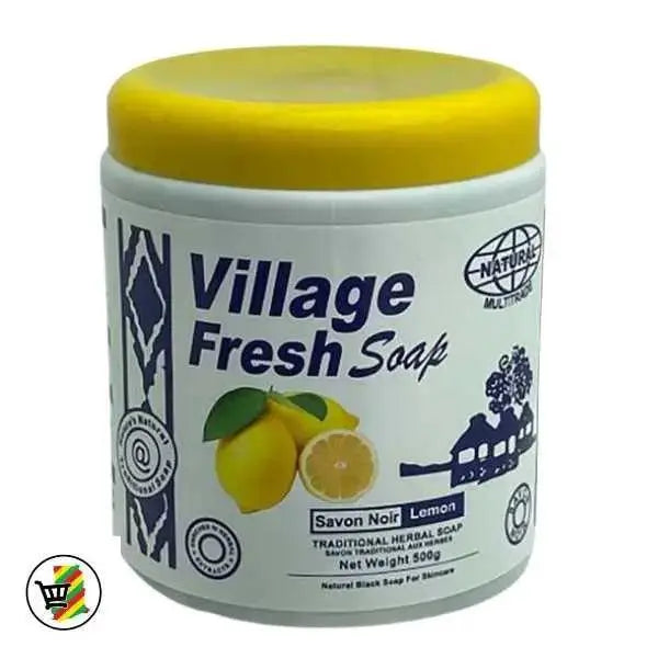 Village Fresh Soap with Lemon African Black Soap