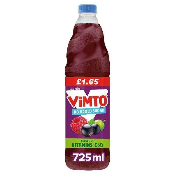 Vimto Real Fruit Squash 725ml (Case of 12)