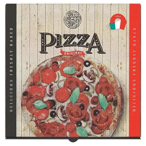 Viva 12inch White Full Colour Pizza Boxes 100 Pack