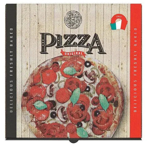 Viva 12inch White Full Colour Pizza Boxes 100 Pack