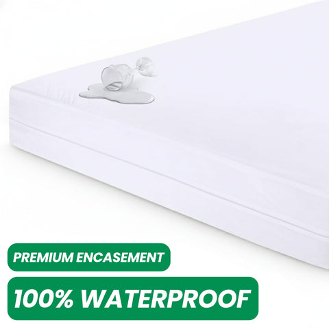 OLIVIA ROCCO Waterproof Anti Bed Bug Mattress EncasER, Extra Deep, Zippered, Hypoallergenic Dust Mite Barrier, Allergen Barrier Knit Jersey Lining
