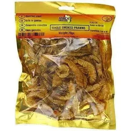 Whole Smoked Prawns 40g, 70g
