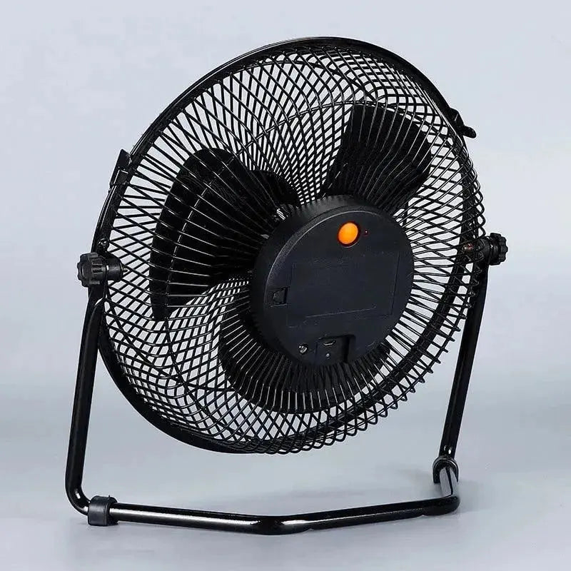Wireless portable large wind solar electric fan outdoor charging floor fan thin variable frequency household countertop fan