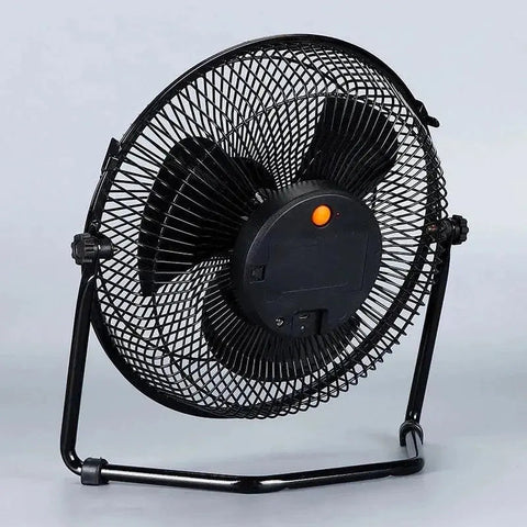 Wireless portable large wind solar electric fan outdoor charging floor fan thin variable frequency household countertop fan