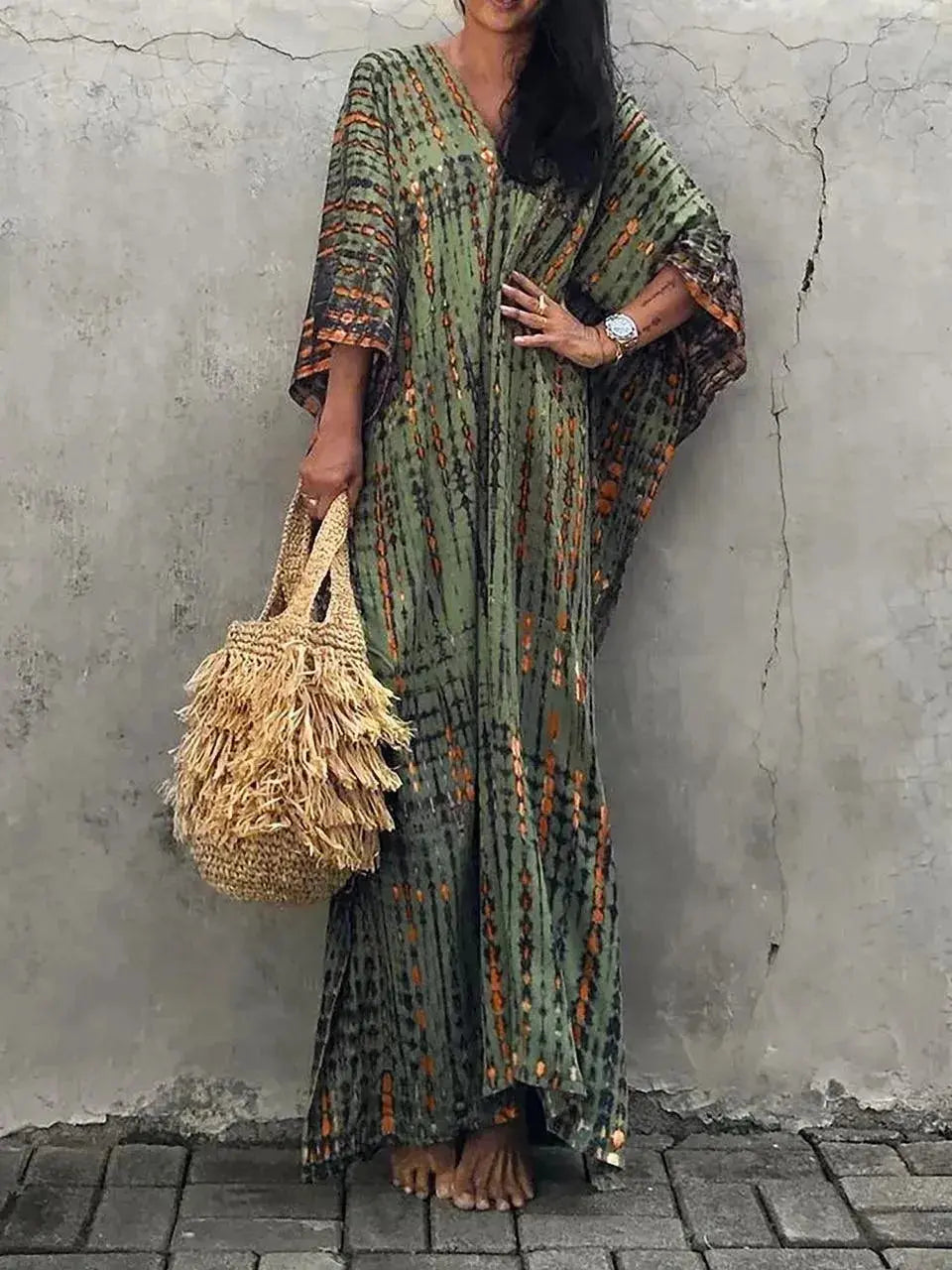 Women's Long Caftans Print Long dress