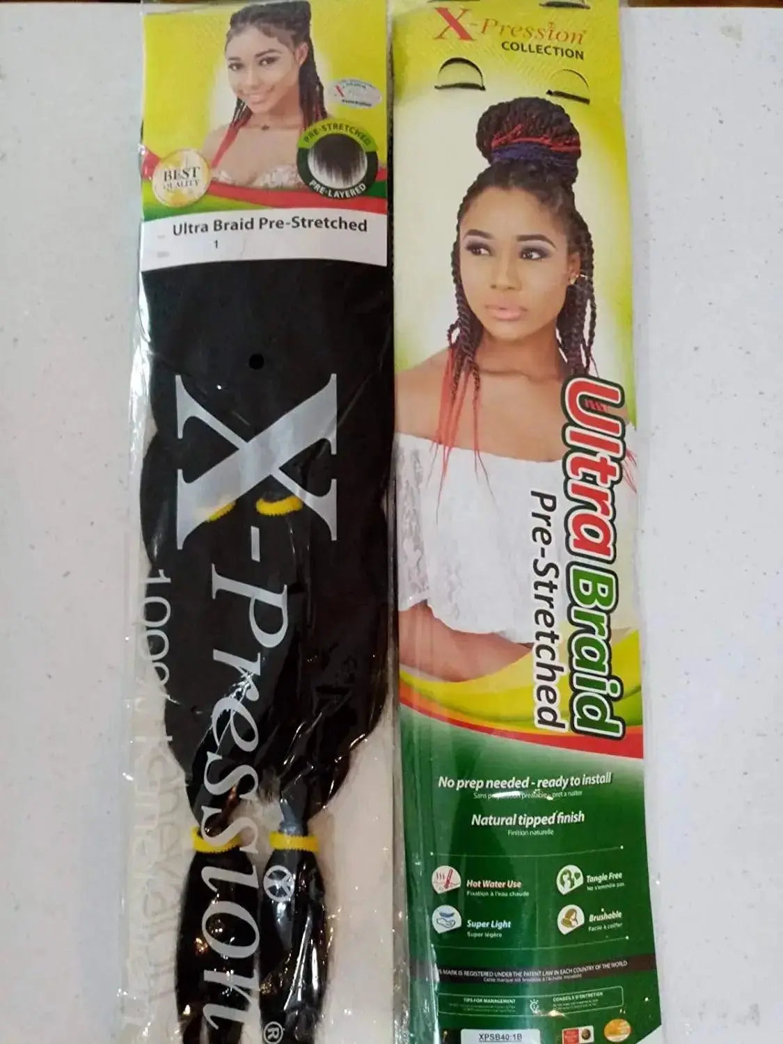 X-Pression Collection Ultra-Braid Hot Water Use
