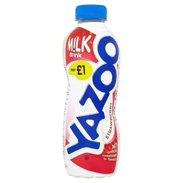Yazoo Strawberry Milk Drink 400ml (Case of 10)