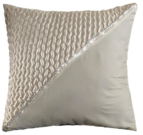 OLIVIA ROCCO Zenia Duvet Cover Set With Quilted Trim And Diamante Detailing For Luxurious Sleep In Single Double King Super King
