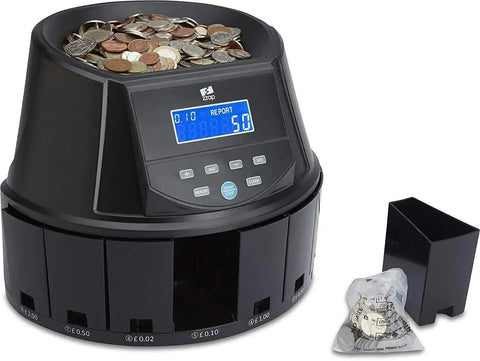 ZZap CS30 Coin Counter & Sorter ZZap CS30 Coin Counter